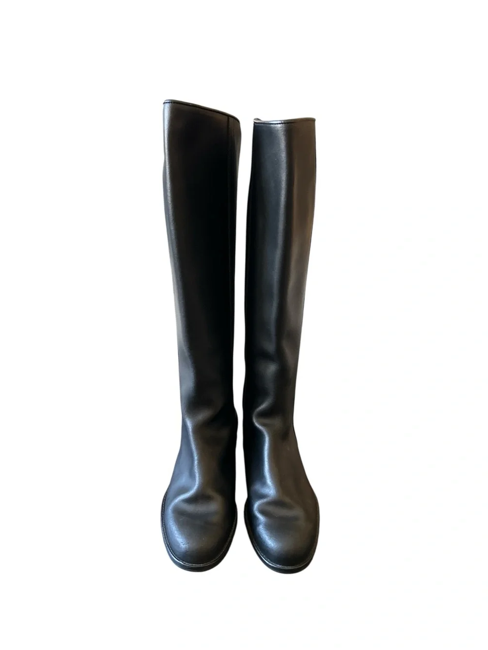 Valverde DelCamino Dakota Boots Women 40 Black Leather Zipper Ridding Boots